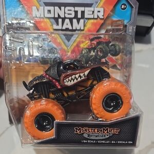 Monster Jam Rottweiler Toy Truck with Vibrant Orange Wheels